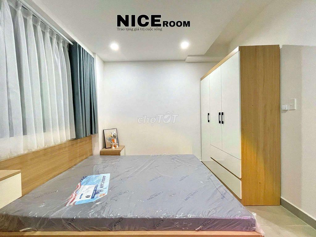 Cho thuê căn hộ 1 phòng ngủ,Penthouse 2 sân thượng,full nt, Bình Thạnh