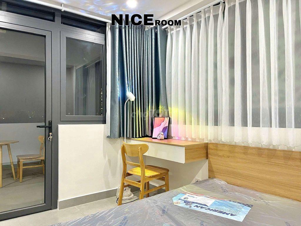 Cho thuê căn hộ 1 phòng ngủ,Penthouse 2 sân thượng,full nt, Bình Thạnh