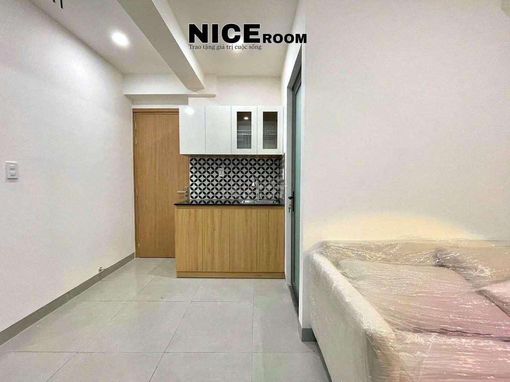 Cho thuê căn hộ 1 phòng ngủ,Penthouse 2 sân thượng,full nt, Bình Thạnh