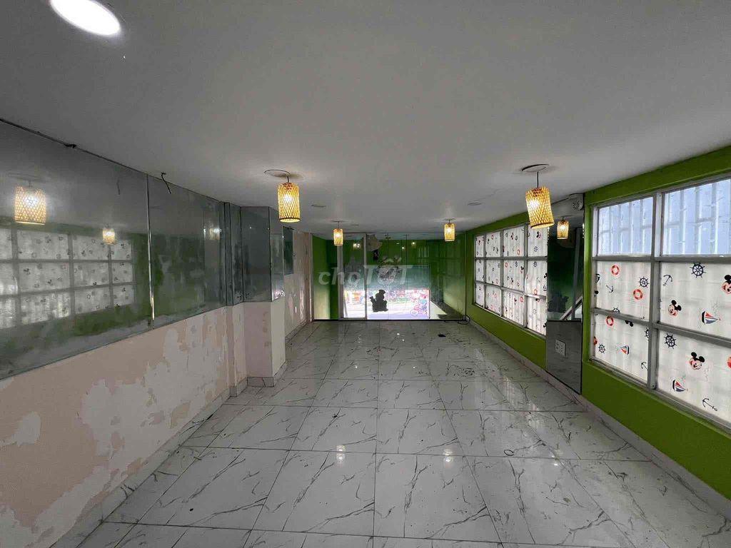 Mặt bằng 2 Mặt tiền CMT8 Tân Bình 1 trệt với 1 lửng 120m2
