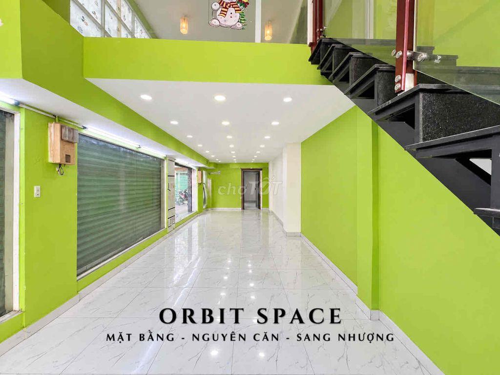 Mặt bằng Mặt tiền CMT8 Quận Tân Bình 1 trệt 1 lửng cho kd quán ăn