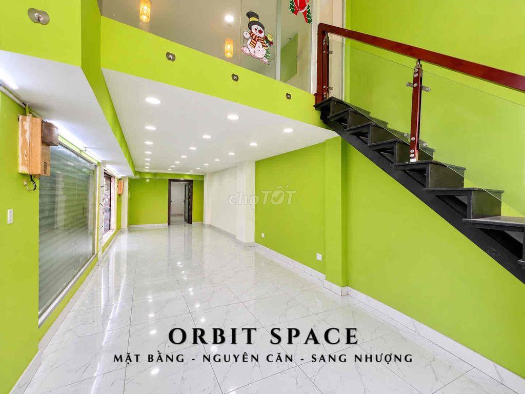 Mặt bằng Mặt tiền CMT8 Quận Tân Bình 1 trệt 1 lửng cho kd quán ăn