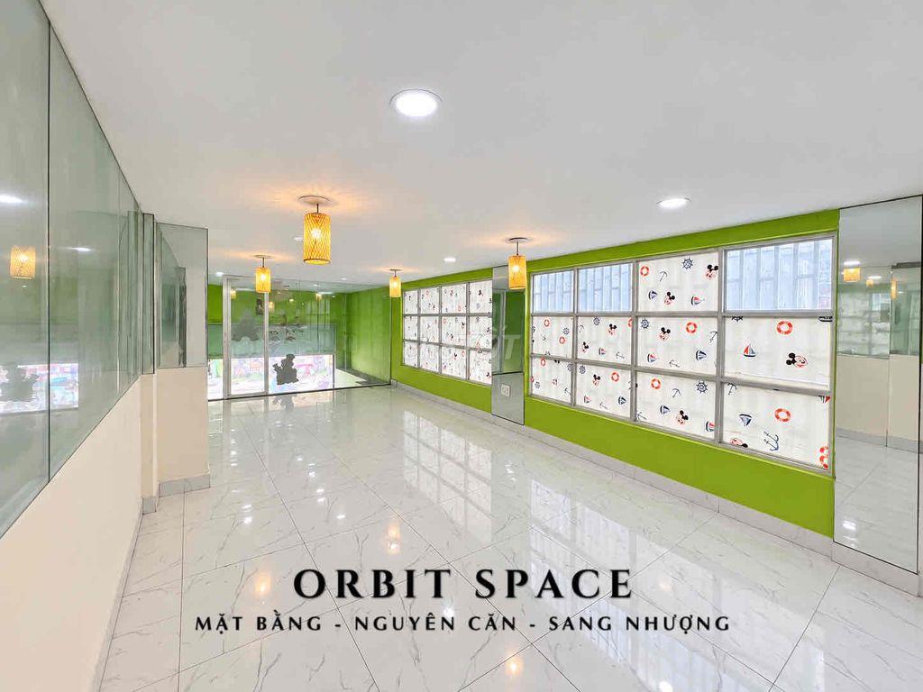 Mặt bằng Mặt tiền CMT8 Quận Tân Bình 1 trệt 1 lửng cho kd quán ăn