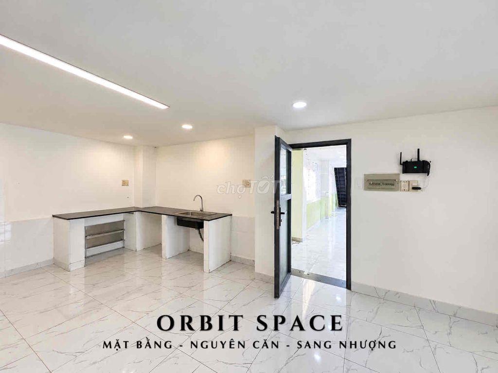 Mặt bằng Mặt tiền CMT8 Quận Tân Bình 1 trệt 1 lửng cho kd quán ăn