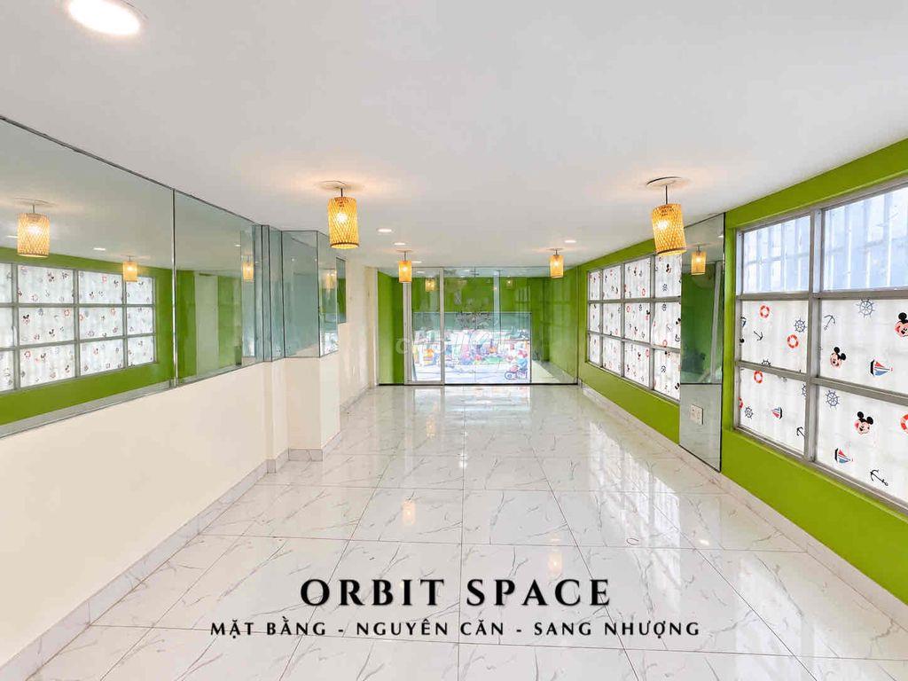 Mặt bằng Mặt tiền CMT8 Quận Tân Bình 1 trệt 1 lửng cho kd quán ăn