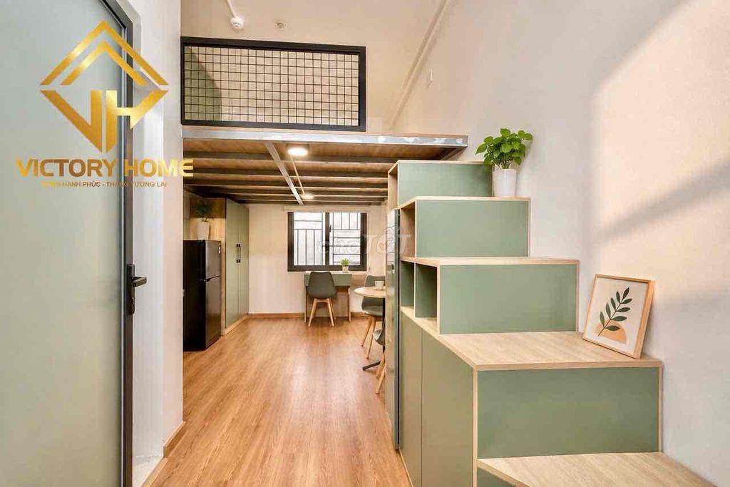 GÁC DUPLEX MỚI 100% NGAY CÔNG VIÊN LÀNG HOA/ ĐH VĂN LAN CÔNG NGHIỆP