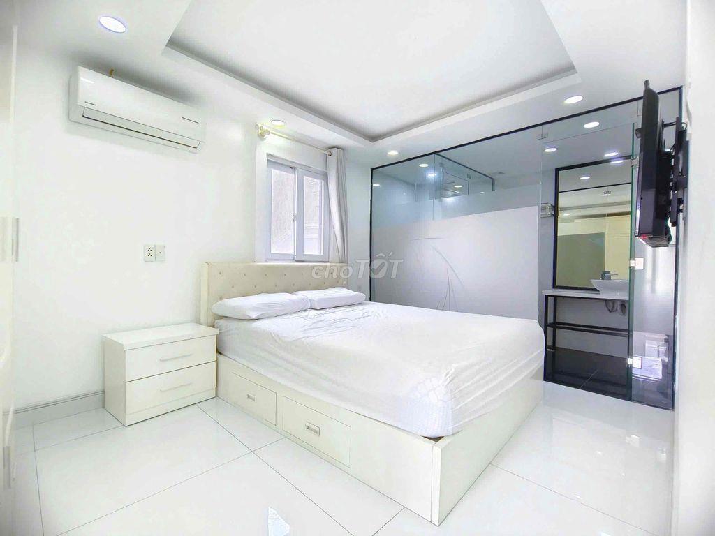 CHO THUÊ CĂN HỘ 1PN + 1PK - BAN CÔNG | HỒ BƠI & GYM