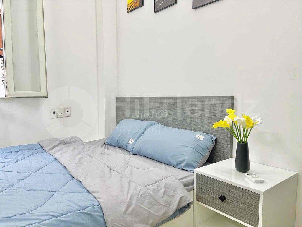 CHÍNH CHỦ CHO THUÊ STUDIO CỬA SỔ ĐẦY ĐỦ NỘI THẤT NGAY 130 ĐINH BỘ LINH