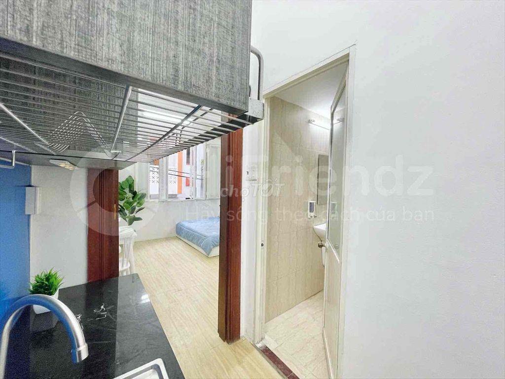 CHÍNH CHỦ CHO THUÊ STUDIO CỬA SỔ ĐẦY ĐỦ NỘI THẤT NGAY 130 ĐINH BỘ LINH