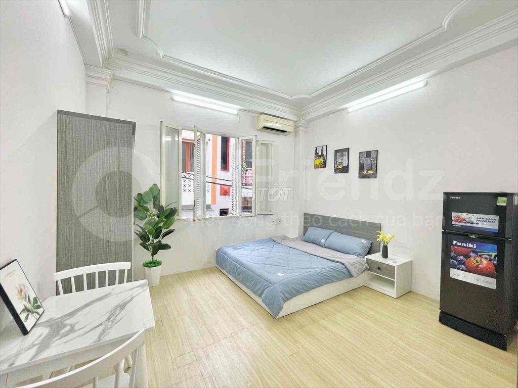 CHÍNH CHỦ CHO THUÊ STUDIO CỬA SỔ ĐẦY ĐỦ NỘI THẤT NGAY 130 ĐINH BỘ LINH
