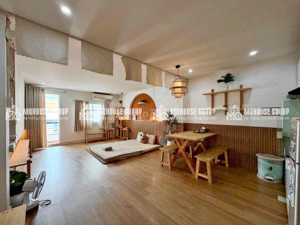 Cho thuê studio 35m2 , ban công lớn ngay bờ kè Trường Sa
