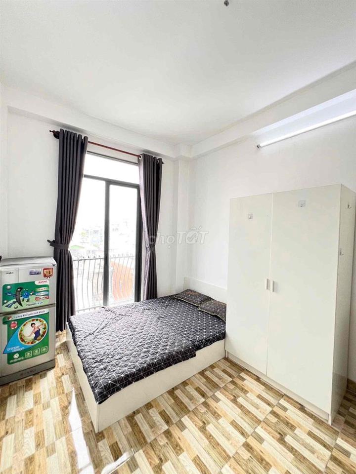 Căn hộ Studio ban công - Full nội thất - kết nối nhanh Quận 1