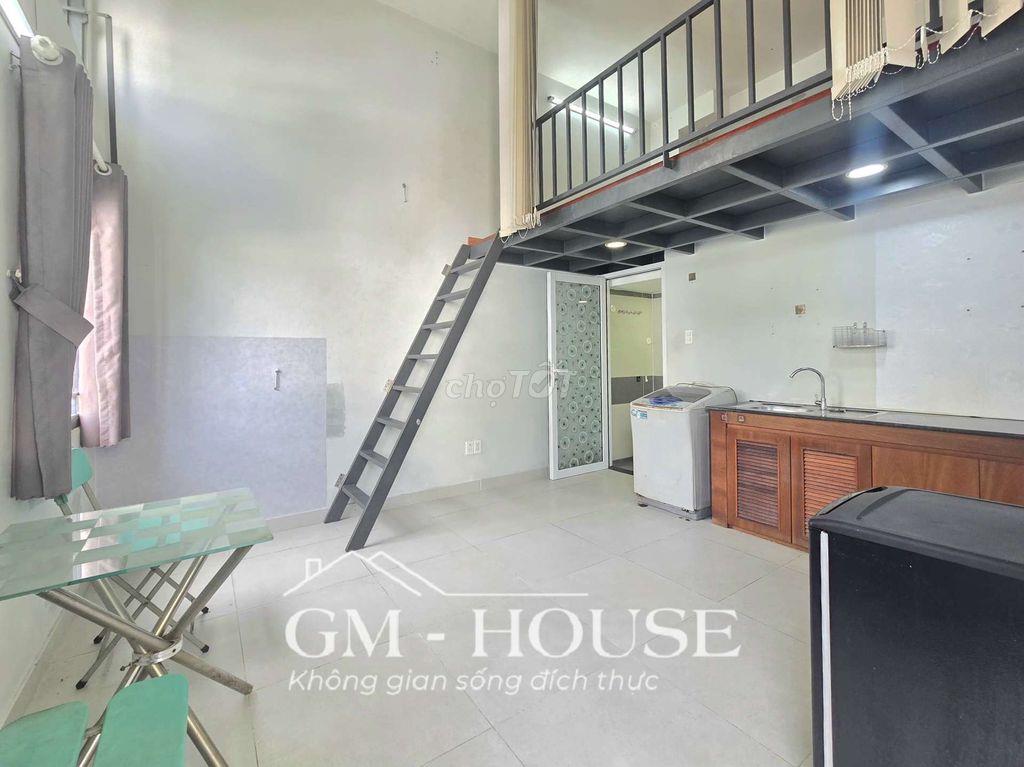Gác cao 2m, Full nội thất có máy giặt riêng, ngay Cầu Thị Nghè