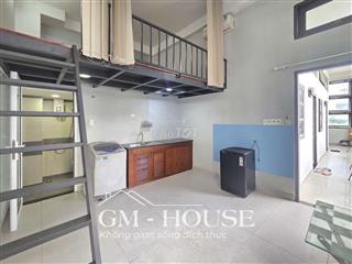Gác cao 2m, Full nội thất có máy giặt riêng, ngay Cầu Thị Nghè