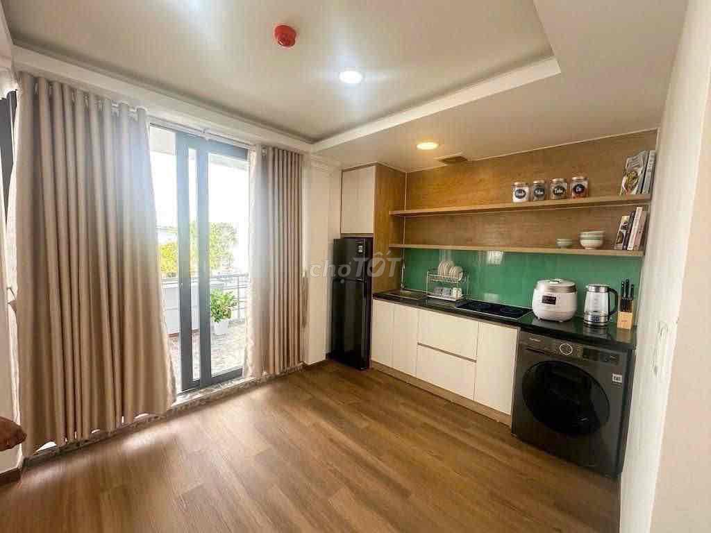 Cho thuê  căn hộ 1 phòng ngủ đầy đủ nội thất quận 1 giá rẻ