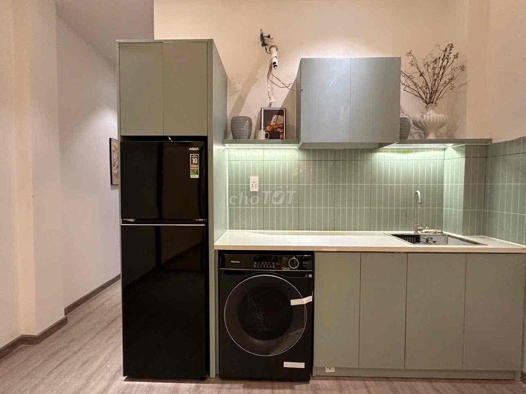 Căn hộ 1PN Ban công full nội thất 12tr5 sang trọng sạch sẽ