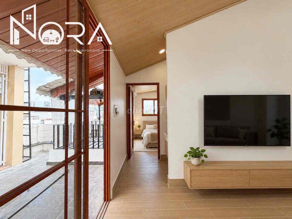 Siêu phẩm 1 PN Penthouse cao cấp mới 100% sân vườn 14tr thương lượng