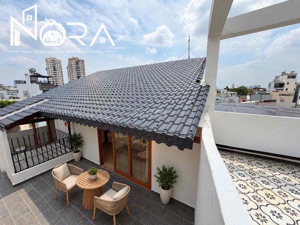 Siêu phẩm 1 PN Penthouse cao cấp mới 100% sân vườn 14tr thương lượng