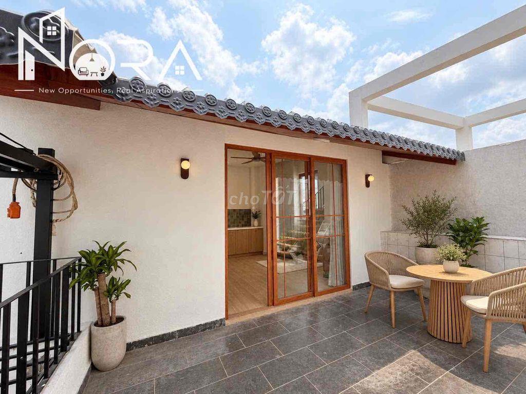 Siêu phẩm 1 PN Penthouse cao cấp mới 100% sân vườn 14tr thương lượng