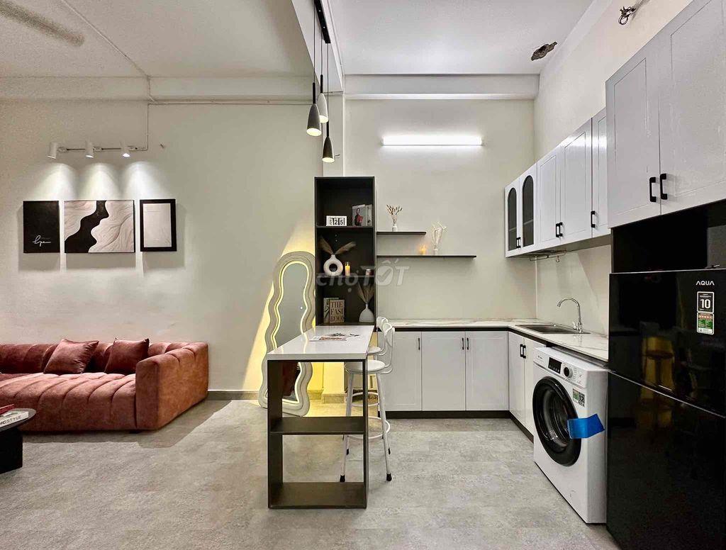 Căn hộ 1PN 60m2 ban công full nội thất Quận 10 14tr399