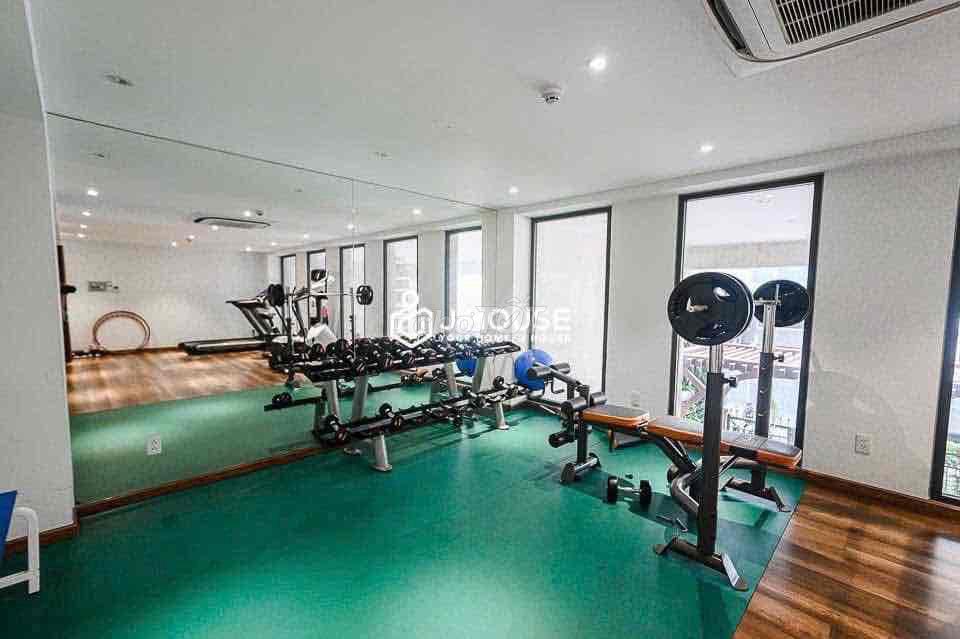 Căn hộ 1 phòng ngủ full nội thất ban công Gym Quận 1