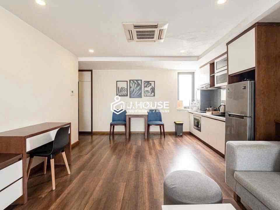 Căn hộ 1 phòng ngủ full nội thất ban công Gym Quận 1