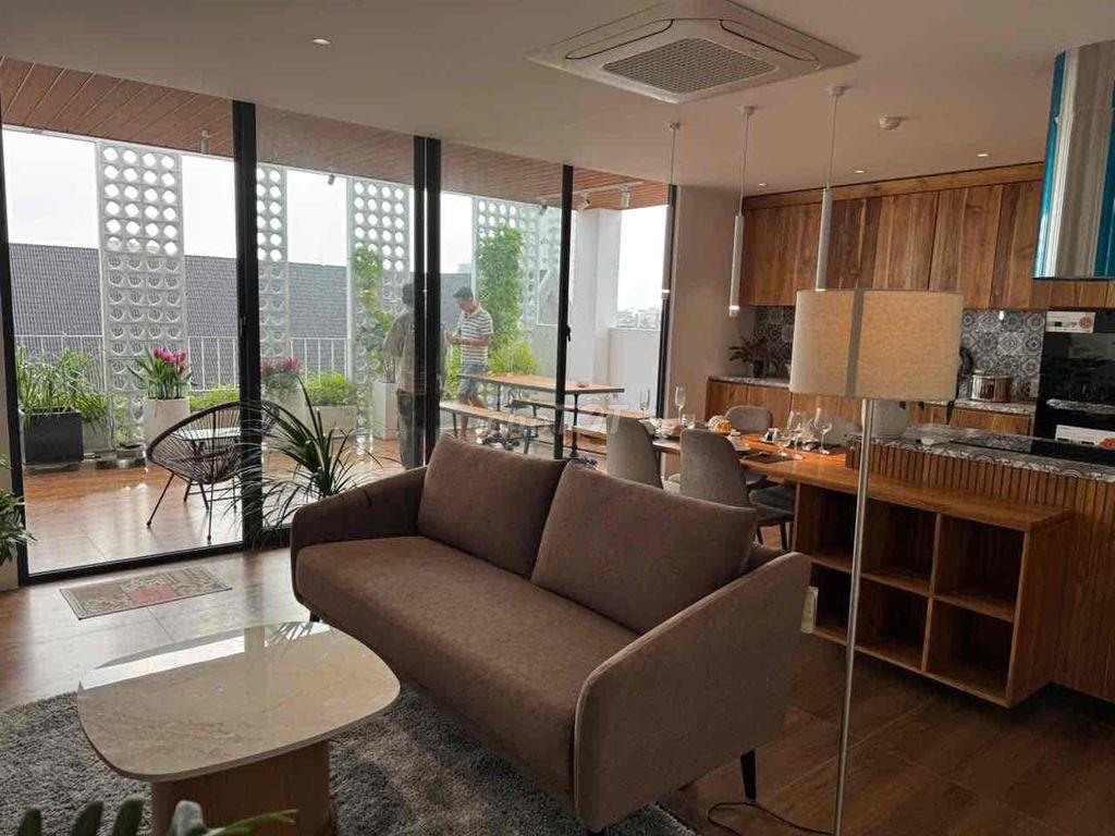 Căn hộ 2PN full nội thất sân vườn Nguyễn Đình Khơi Tân Bình