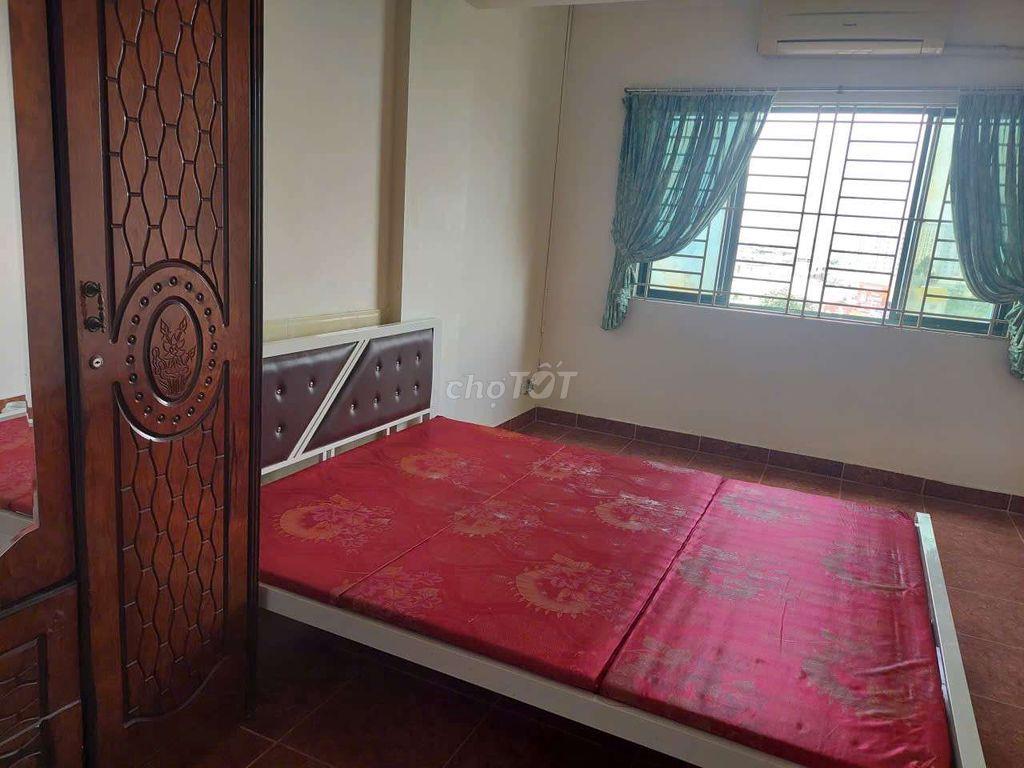 Cho thuê Căn hộ An Lộc hẻm 409 Ng uyễn Oanh. GV. 2pn..máy lạnh..