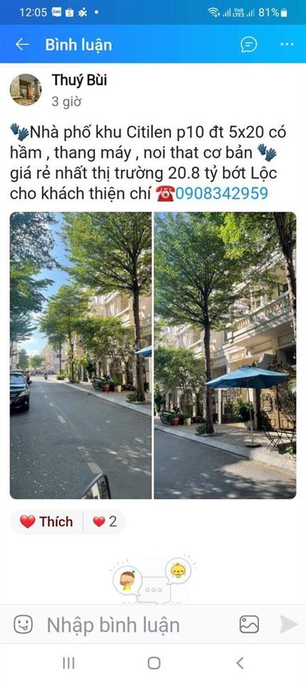 Bán nhà MT Nguyễn Cư Trinh phường Phạm Ngũ Lảo Q1