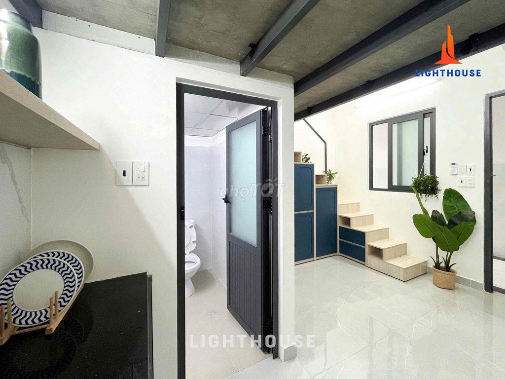 CHO THUÊ CĂN HỘ MINI CÓ GÁC FULL NT NGAY VĂN LANG CS3
