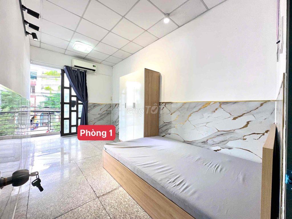 Nguyên lầu 1 -90m2-2Pn + ban công- nhà mặt tiền