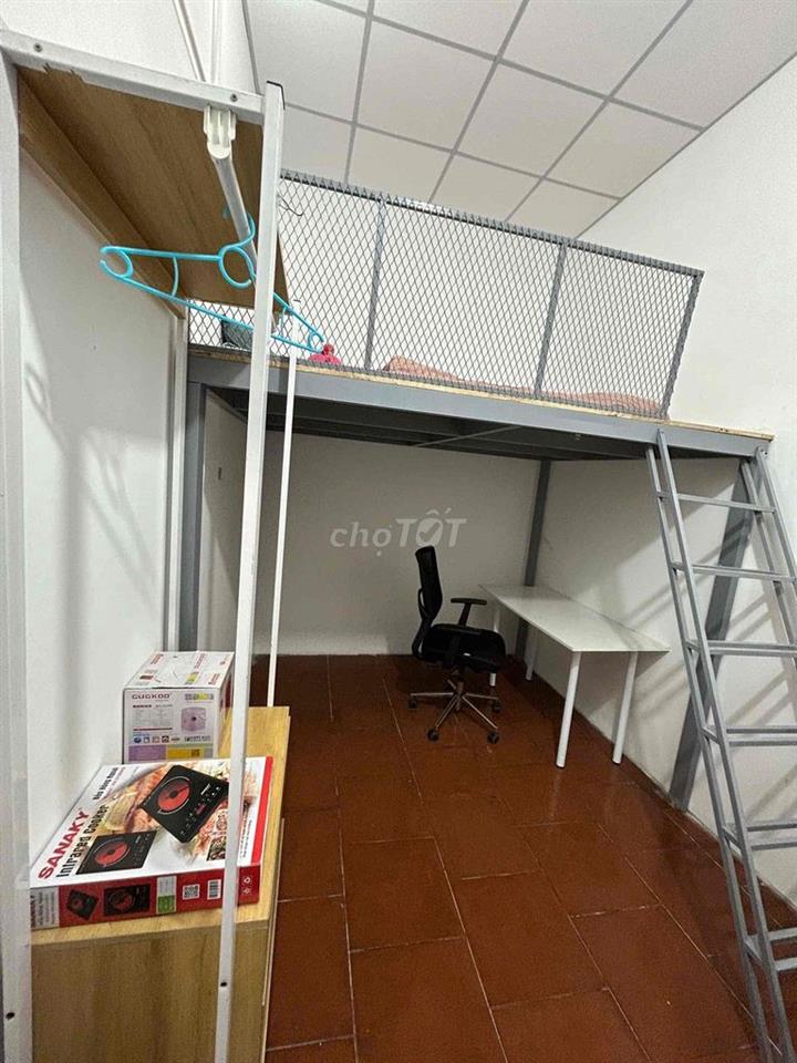 Phòng có gác 2.2tr-25m2-Xinh đẹp, mát mẻ-297 bình Quới