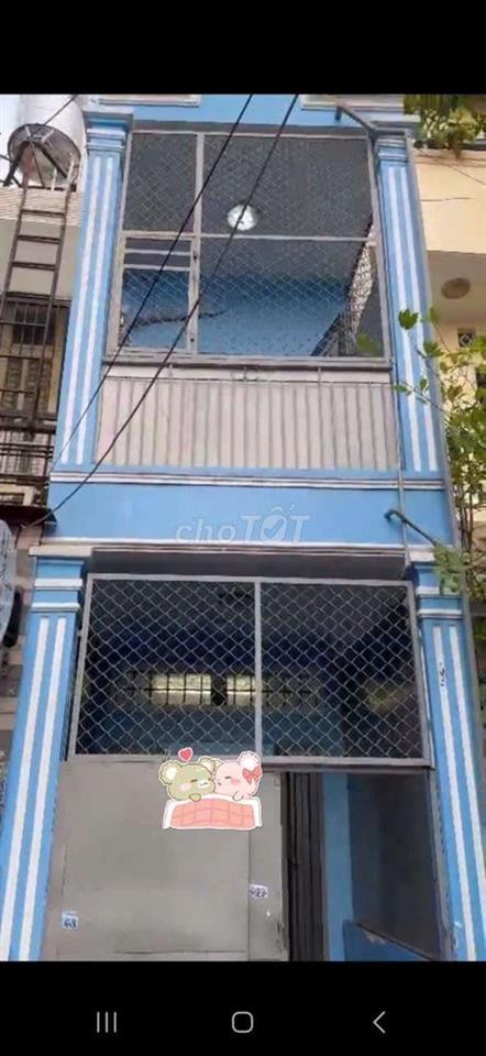Nguyên căn cho thuê 1t 1l CMT8 Quận 3. 