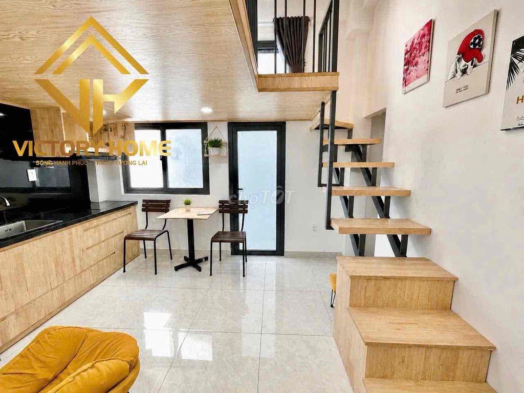 Căn Hộ Duplex mới, Ban công, máy hút mùi gần trung tâm