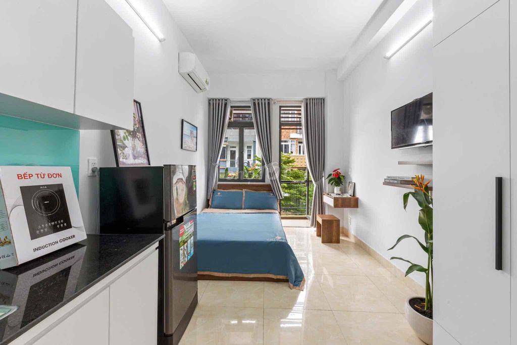 Studio gần Quận 1 sạch thoáng