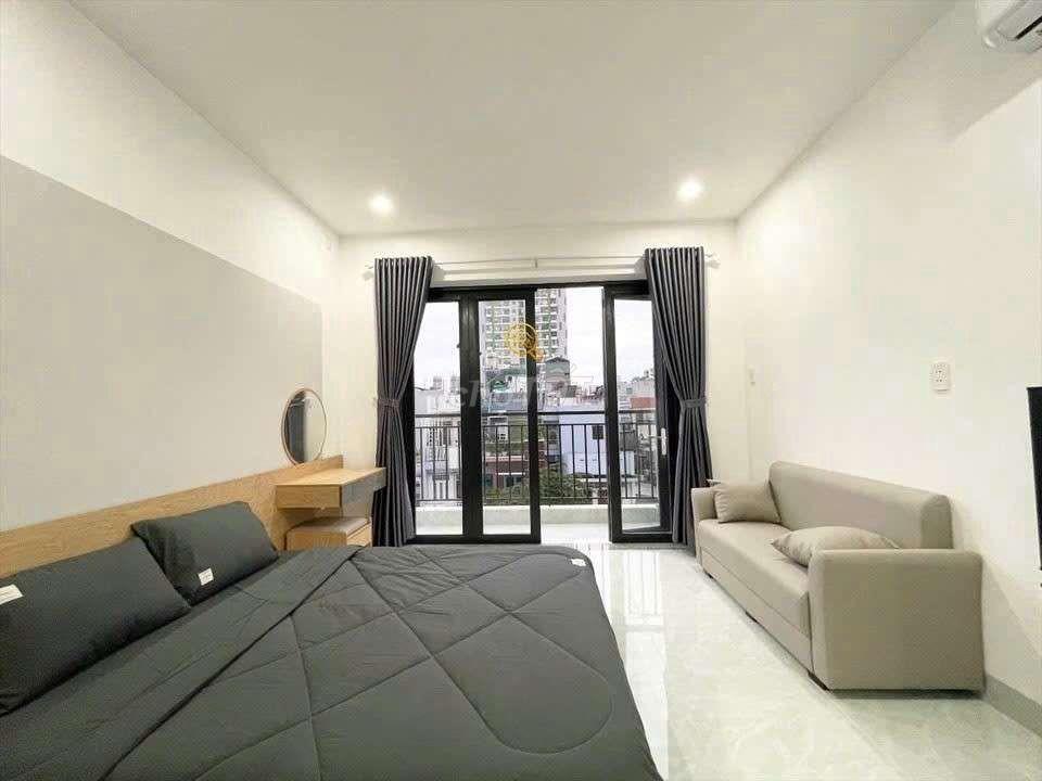 🏡🌿 STUDIO BAN CÔNG RIÊNG - FULL NỘI THẤT - GẦN HÀNG XANH, LANDMARK81
