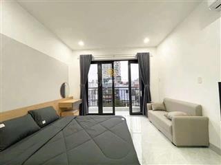 🏡🌿 STUDIO BAN CÔNG RIÊNG - FULL NỘI THẤT - GẦN HÀNG XANH, LANDMARK81