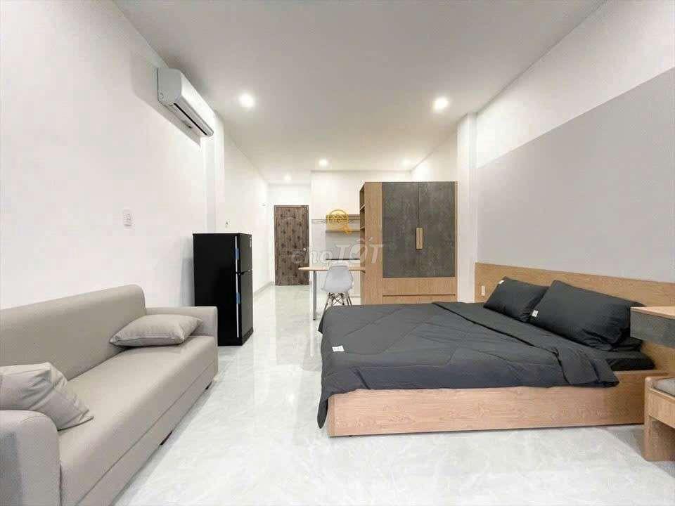 🏡🌿 STUDIO BAN CÔNG RIÊNG - FULL NỘI THẤT - GẦN HÀNG XANH, LANDMARK81