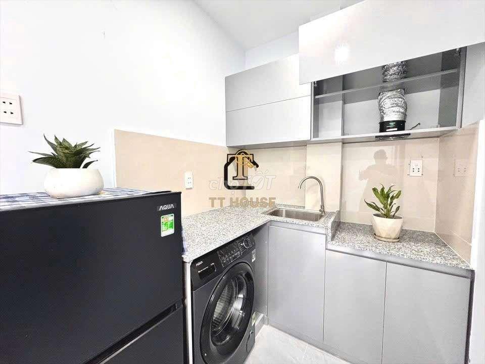 🏡🌿✨ Studio Full Nội Thất | Máy Giặt Riêng | Gần Chợ Bà Chiểu
