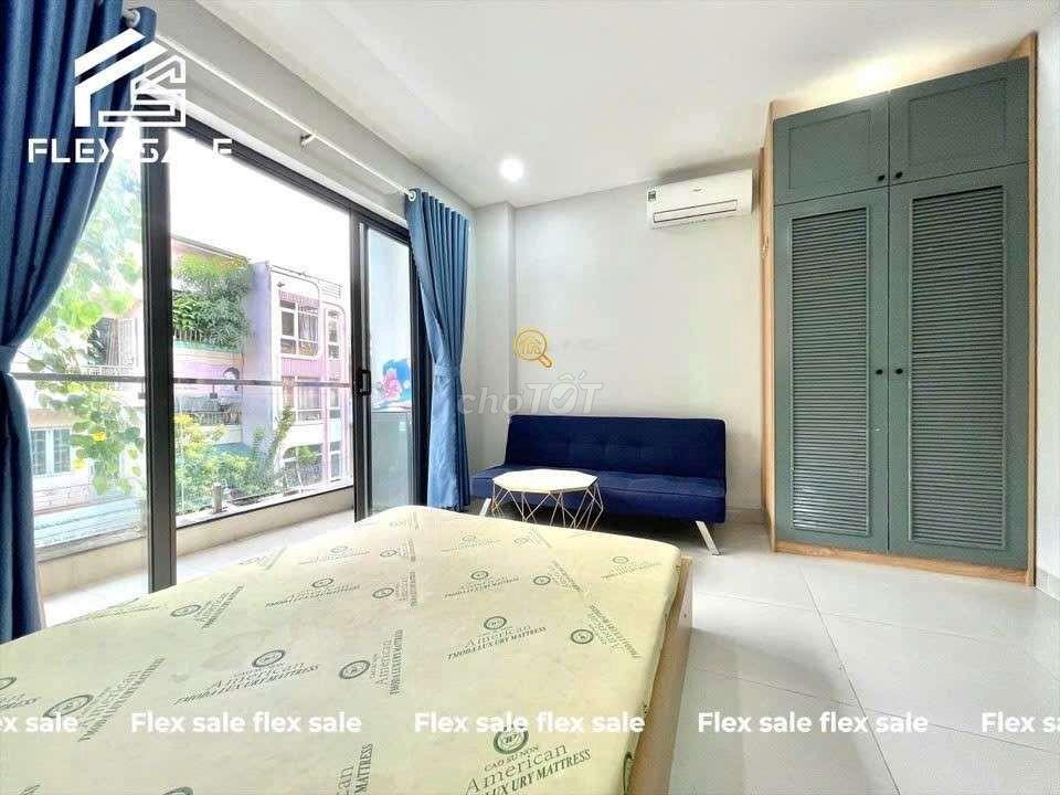 🌿 Cho Thuê CH Studio Ban Công Full Nội Thất • Sát Hàng Xanh