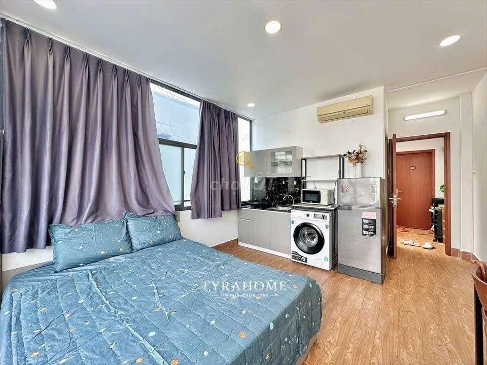 🏡 Cho Thuê CH Studio Ban Công - Full NT - Máy Giặt Riêng