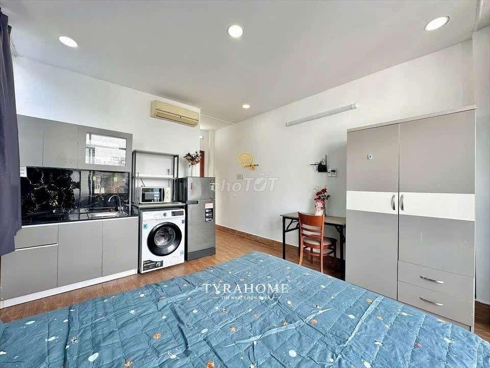🏡 Cho Thuê CH Studio Ban Công - Full NT - Máy Giặt Riêng