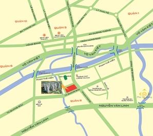 Cho thuê CH Central primium q8