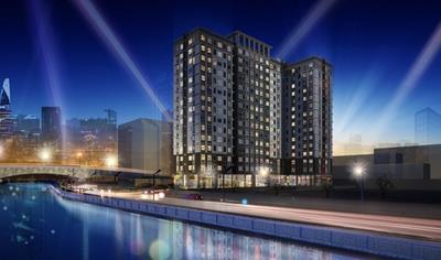 Căn hộ 2 pn  Felisa Riverside q8 cho thuê 