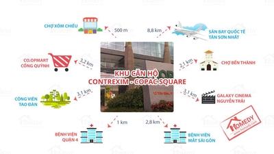 Căn hộ Copac square q4 cho thuê 