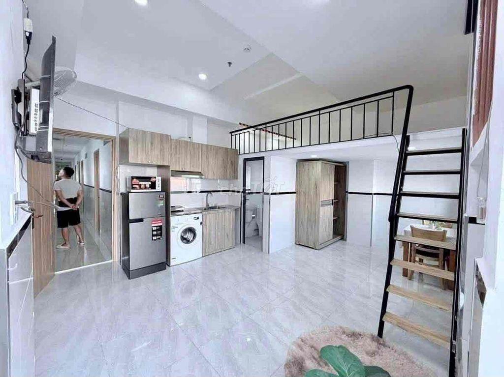 KHAI TRƯƠNG PHÒNG TRỌ DUPLEX BAN CÔNG-NGAY CHỢ BÀ CHIỂU-GẦN UEF,HIU