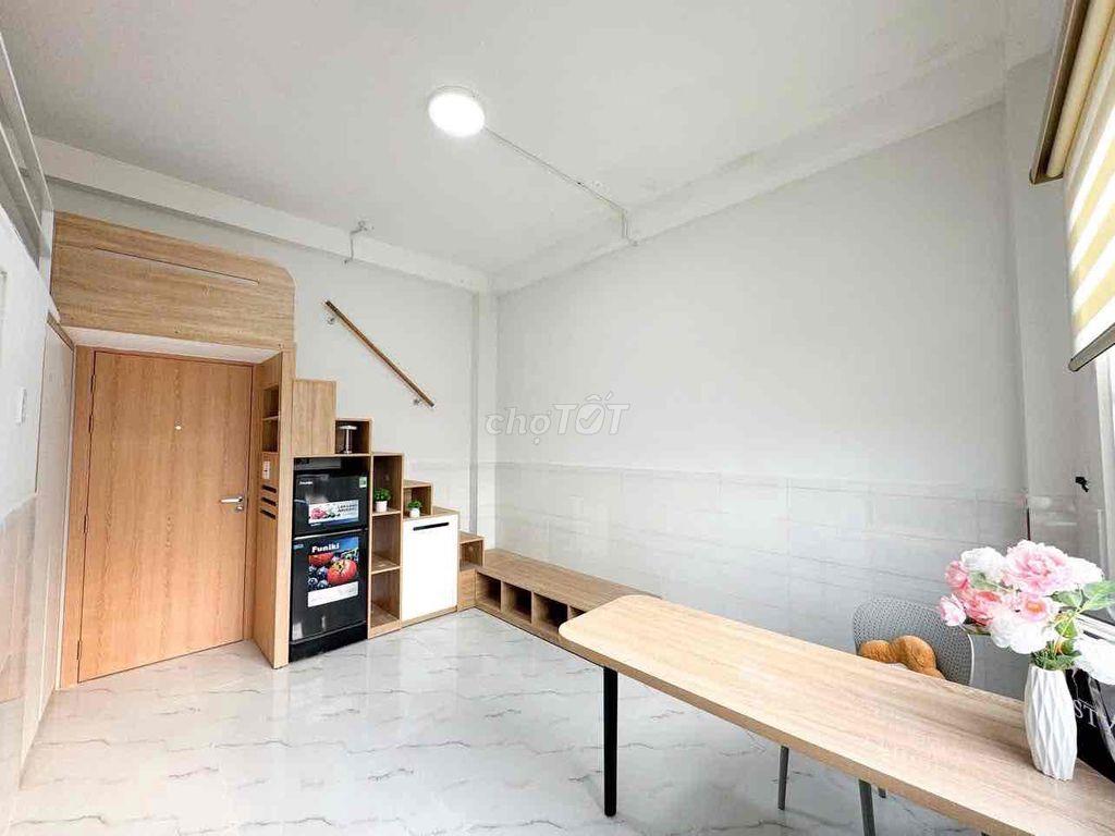 CHO THUÊ PHÒNG DUPLEX-CỬA SỔ TRỜI-FULL NỘI THẤT-KẾ UTH-UEF-HUTECH-HIU