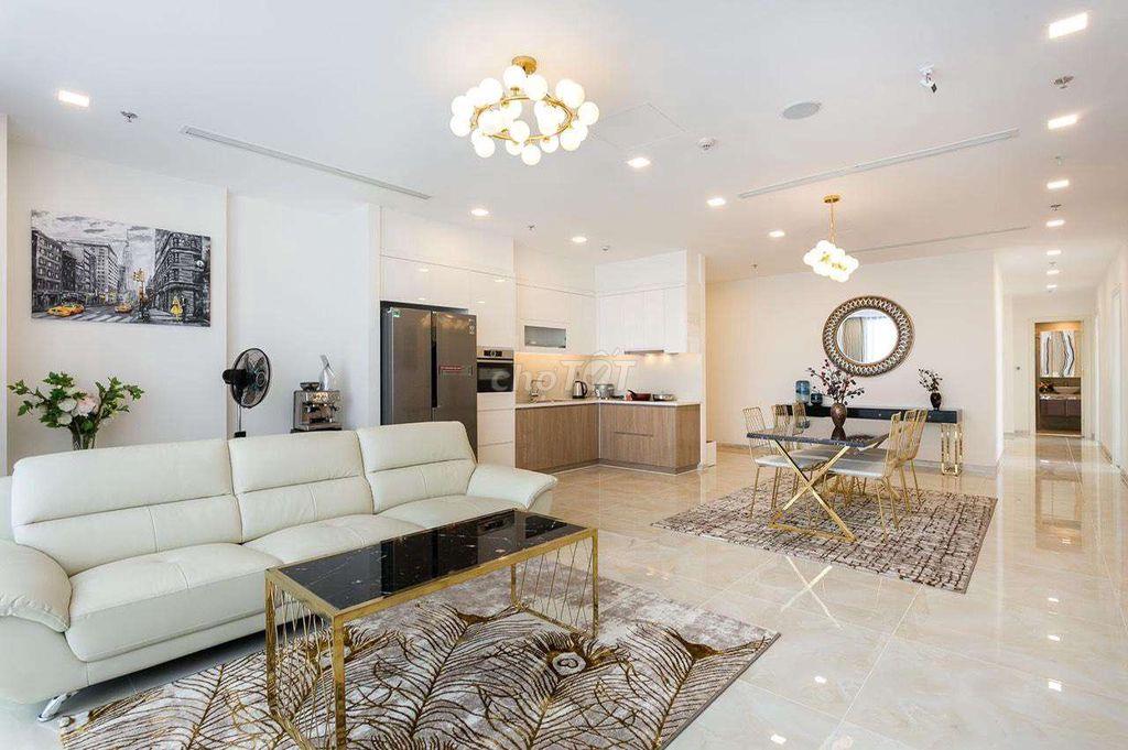 Cho thuê căn hộ 120m2 3PN The Gold View Bến Vân Đồn Q4