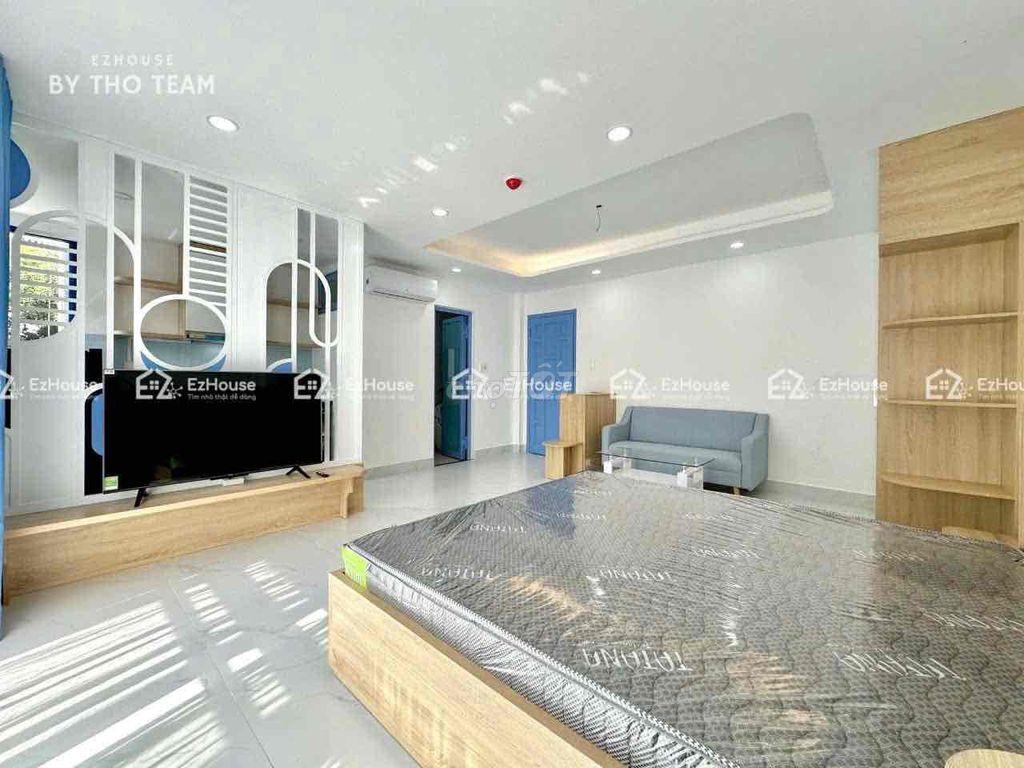 🎀 Căn Hộ 1PN Ban Công 45m2✨Full nội thất cao cấp📍Gần ngã 4 hàng xanh