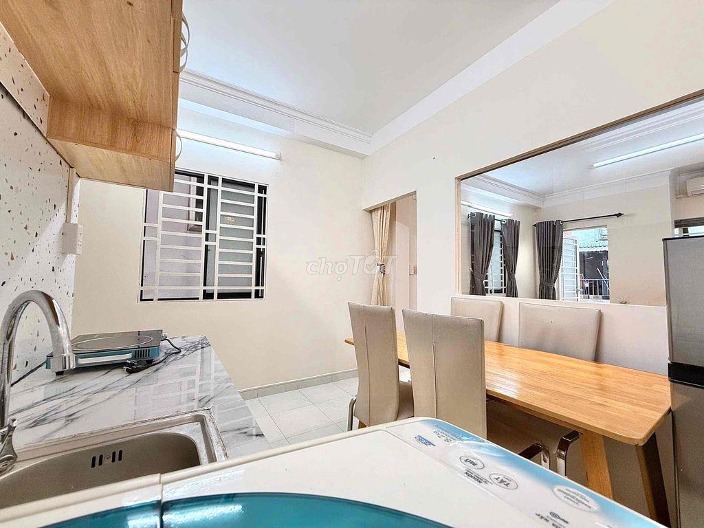 🐝 Căn Hộ Ban Công Tách Bếp-Full Nội Thất📍Gần Nguyễn Văn Trỗi